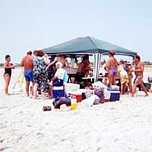 Tent Party on Shack