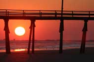 Sportsmens Pier at Sunset